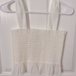 White tank top